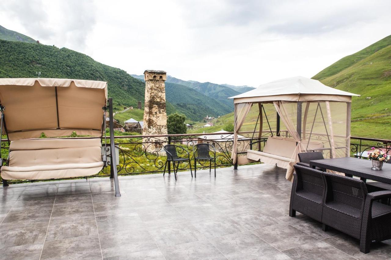 Villa Lileo Ushguli Bagian luar foto